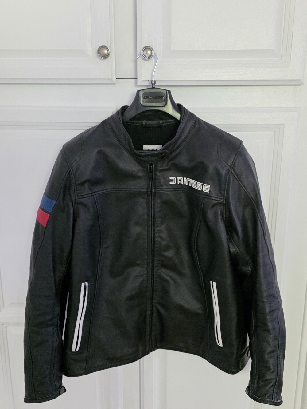 Dainese Leggenda Women’s Leather Motorcycle Jacket, Size 54/US 18